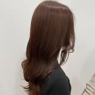 ロング 古澤 あかねのヘアスタイル