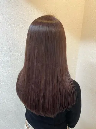 ロング カラー PUUR所属・🍒鈴木 エミリ🍒のヘアスタイル