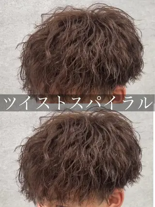 ショート パーマ メンズ メンズ特化⚡️パーマ テッタのヘアスタイル