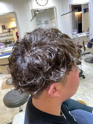 ショート パーマ メンズ 【垢抜け大人髪】 TIARA西山のヘアスタイル