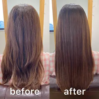 パーマ KIZU 髪質改善 オカルト怪談のヘアスタイル