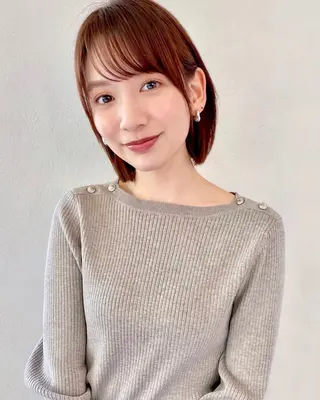 ミディアム ボブ指名No.1🌞 オガタのヘアスタイル