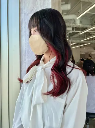 セミロング 🎗 💖井上 竜 ブリーチ指名No.1のヘアスタイル