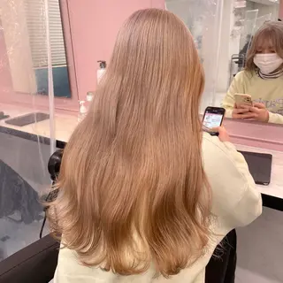 ロング カラー ヘアアレンジ 💖うる艶カラー💖 モデル募集💖のヘアスタイル