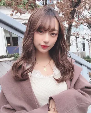 セミロング メンズミディアム パーマのヘアスタイル