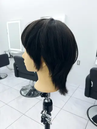 ショート kosoraベージュ ハイトーン/デザインのヘアスタイル