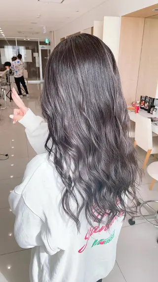 ロング カラー 新規限定カット無料 クーポン有り【桂口】のヘアスタイル