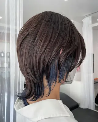 カラー miyu/ハイトーン /ブリーチのヘアスタイル