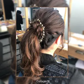 ヘアアレンジ 💫髪質改善矯正 MIHO💫のヘアスタイル