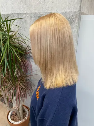 ミディアム カラー 🌼ハイライト透明感 🌼maiのヘアスタイル