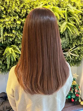 ロング 水谷 菜央のヘアスタイル