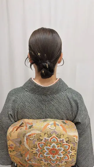 ヘアアレンジ 一瀬 友美のヘアスタイル