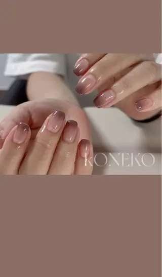 ネイル コネコネイルサロン モデル用のネイルデザイン