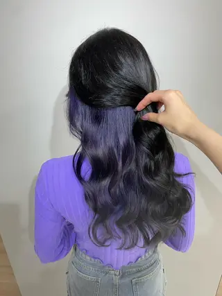 ロング 🌹門奈🌹髪質改善 /透明感カラーのヘアスタイル