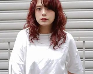 ロング カラー 大橋 タツヤのヘアスタイル