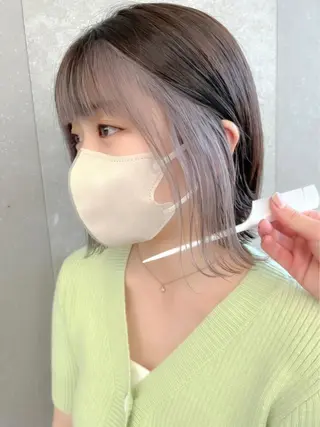 カラー 💎巻ける縮毛矯正/ 艶髪💎石渕智也のヘアスタイル