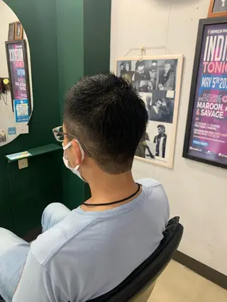 ショート メンズ lil所属・月館 怜奈のヘアスタイル