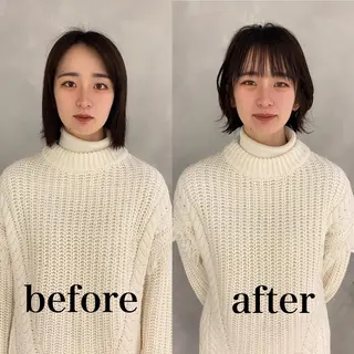 ショート レイヤーカットのプロ 大人ヘア宮森貴志のヘアスタイル