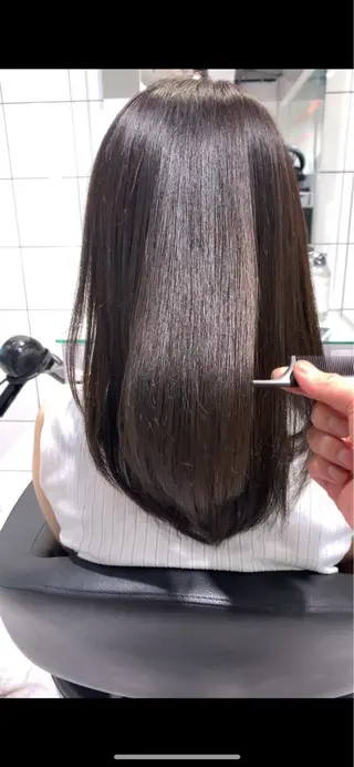 ロング ♡透け感カラー 大賀哲平♡のヘアスタイル