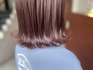 ミディアム カラー IORI #韓国ヘア#髪質改善のヘアスタイル