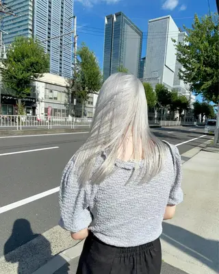 ロング MONIQA【モニカ】所属・名古屋ハイトーン/ 🐶ブリーチ専門店のヘアスタイル