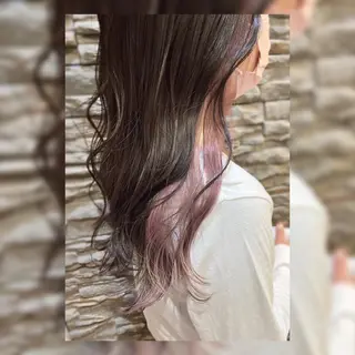 ロング カラー 髪質改善美容室Qin hair所属・【女性限定】 👑hanaのヘアスタイル