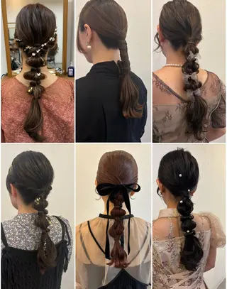 ヘアアレンジ suzu🍒 luxbeのヘアスタイル