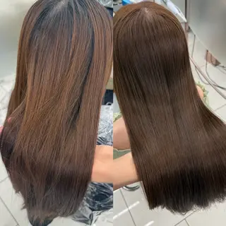 ロング 濱田 剛志のヘアスタイル