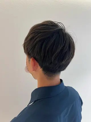 パーマ マツイ ハルカのヘアスタイル