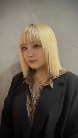 ミディアム Dot+LIM所属・表参道/ケアブリーチ No.1🌟ひかるのヘアスタイル