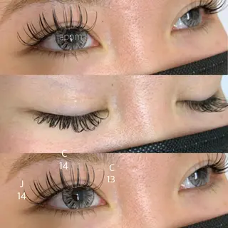 マツエク・マツパ apom 森分のマツエク・マツパデザイン