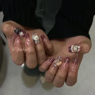 ネイル if Hair＆Nail Salon所属・IKA /海外ネイル /個性派/ワンホンのネイルデザイン