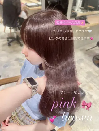 ロング NI所属・𝑨𝑴𝑰 🎀 ガーリーヘア🤍のヘアスタイル