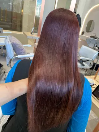 ロング カラー 艶カラー特化💎 梅村晋平のヘアスタイル