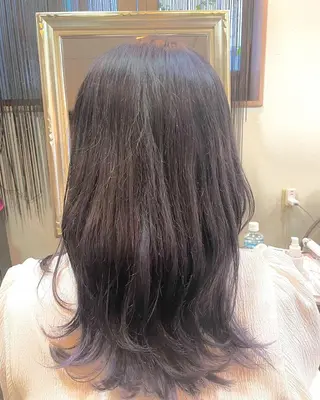 ロング カラー 古西 康裕のヘアスタイル