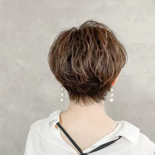 ショート カラー 🎁無料カットカラー 📷撮影モデル募集✨のヘアスタイル