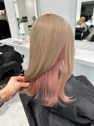 ロング カラー ♡上品韓国髪♡ブラ ウン/SAYATOのヘアスタイル