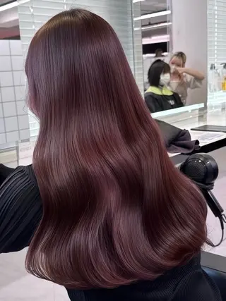 ロング カラー 表参道/透明感 グレージュ職人たつるのヘアスタイル