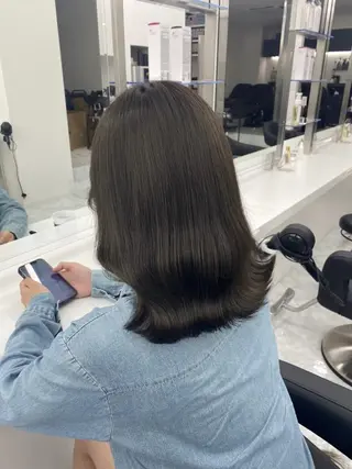 カラー 透明感/暖色カラー 🤎🧡のんのヘアスタイル