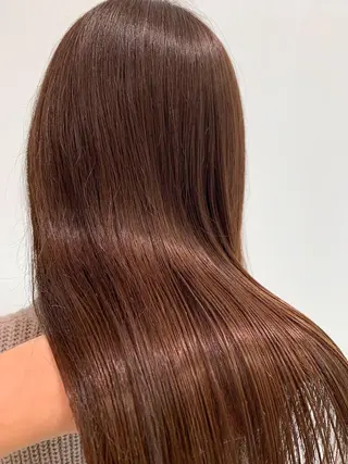 ロング ナカタケ ユウのヘアスタイル