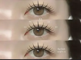 パーマ 佐々木 茜のマツエク・マツパデザイン