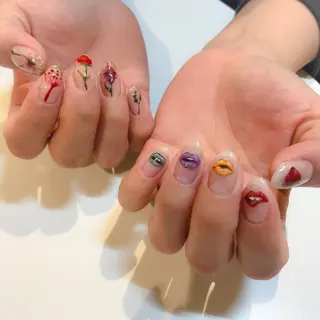 ネイル 🎀12/08ご予約 ◎ 本田 知美🎀のネイルデザイン