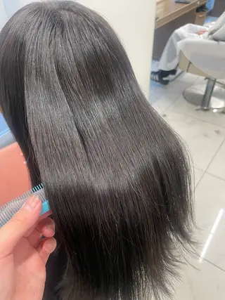 ミディアム パーマ 藤森 裕人のヘアスタイル