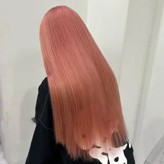 ミディアム カラー 🎀🧁ダメージレス 艶髪カラー🧁🎀のヘアスタイル