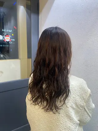 ロング 🖤🌀くるくる パーマ🌀🖤ayaのヘアスタイル