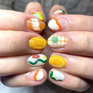 ネイル Nails VINATI所属・ササキスズナ Jr.ネイリストのネイルデザイン