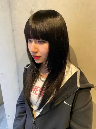 ロング だいち/ハイトーン/ デザインカラーのヘアスタイル