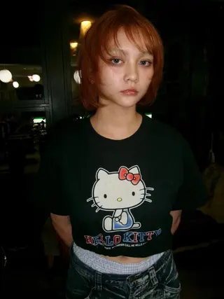 ミディアム カラー 早川 豪のヘアスタイル