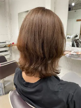 ミディアム カラー 髪質改善shoma mikiのヘアスタイル