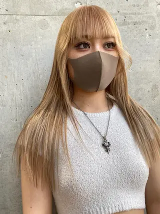 ロング カラー カットカラー特化 ⭐️代表⭐️のヘアスタイル